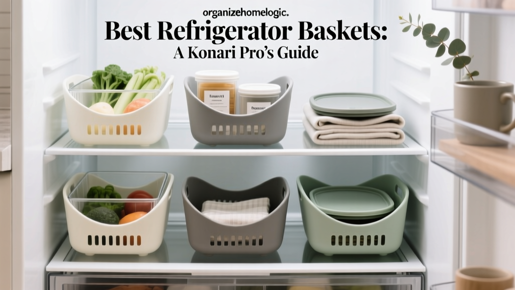 Best Refrigerator Baskets: A KonMari Pro’s Guide