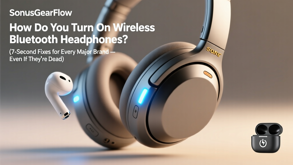 How to Turn On Wireless Bluetooth Headphones (2026)