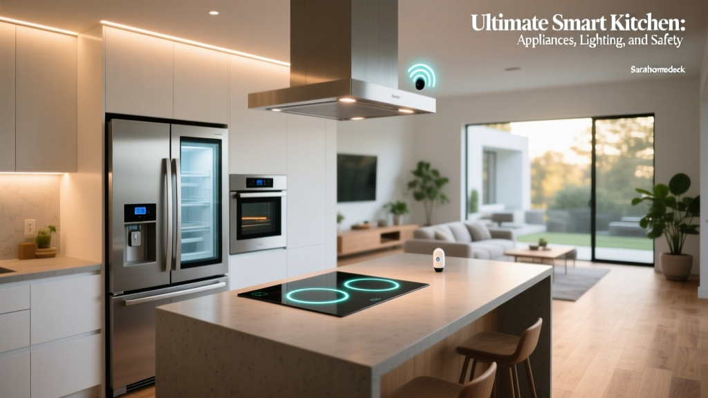Ultimate Smart Kitchen: Appliances, Lighting, and Safety