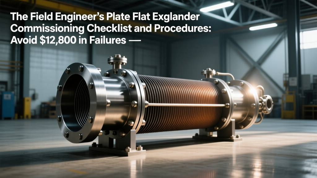 Plate Heat Exchanger Commissioning Checklist