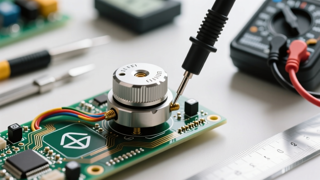 Decoding the Symbol of a Potentiometer for Multimeter Testing