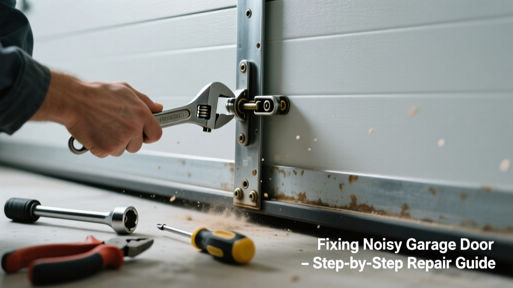 Fixing a Noisy Garage Door That Won’t Work Right