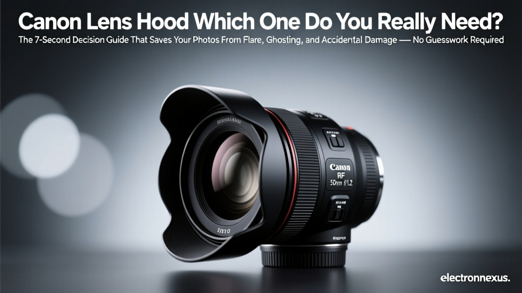 Canon Lens Hood Which One Do You Really Need? The 7-Second Decision Guide That Saves Your Photos From Flare, Ghosting, and Accidental Damage — No Guesswork Required