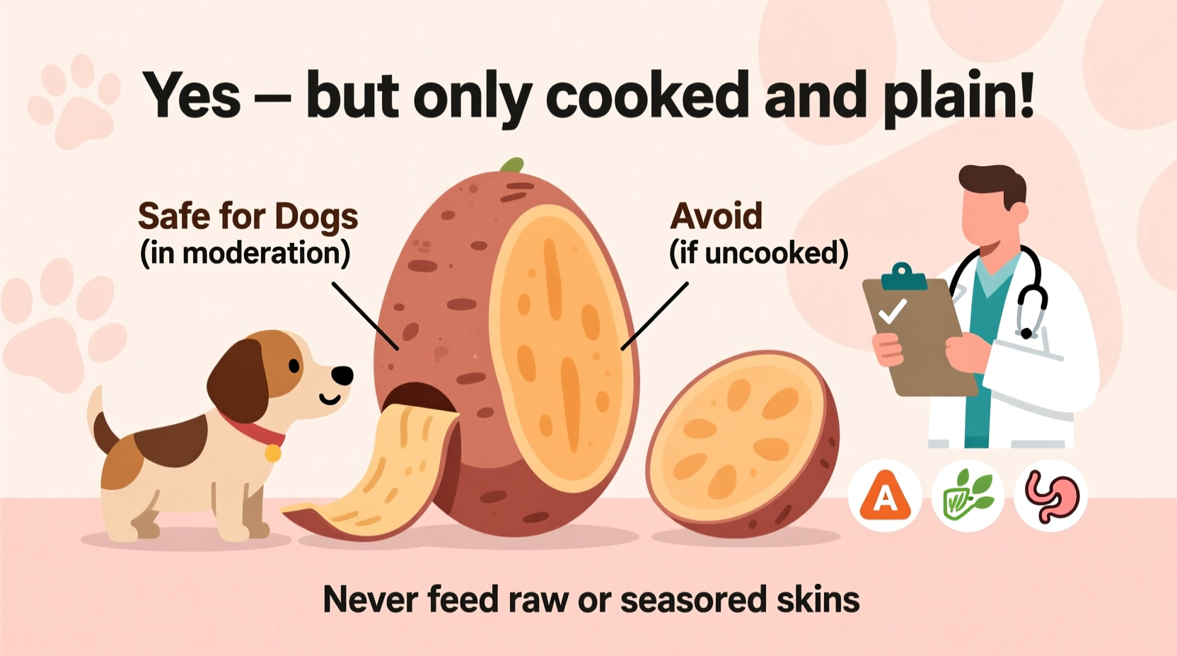 Can Dogs Eat Sweet Potato Skin? Vet-Approved Facts