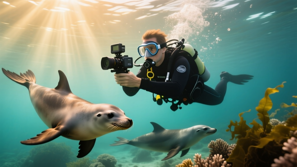 Diver Films Seals With the Zoomies and Everyone’s Obsessed
