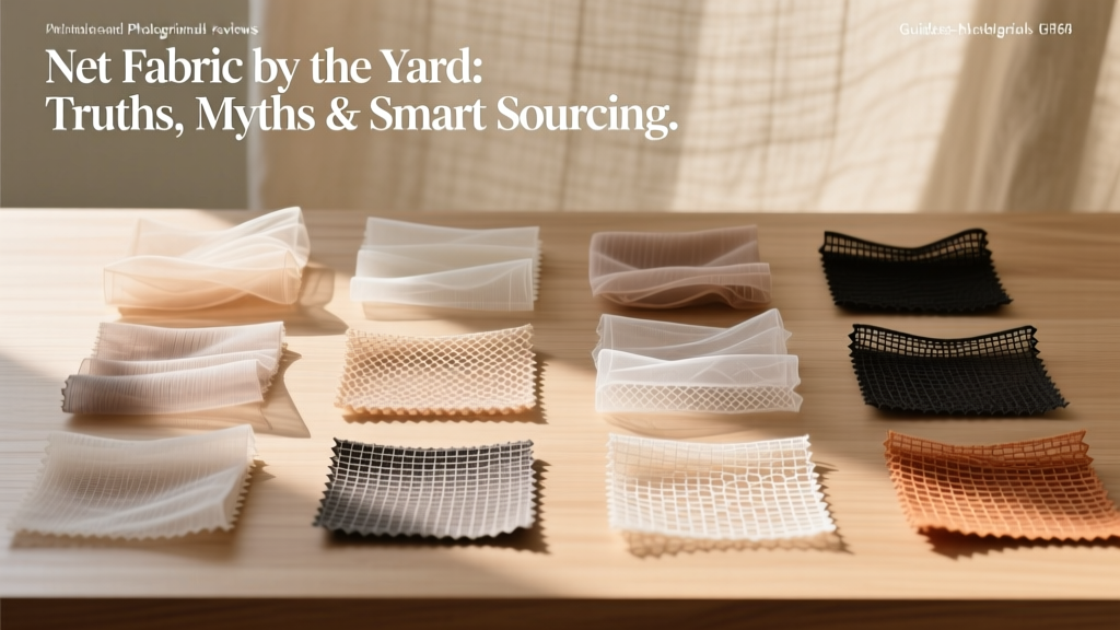 Net Fabric by the Yard: Truths, Myths & Smart Sourcing