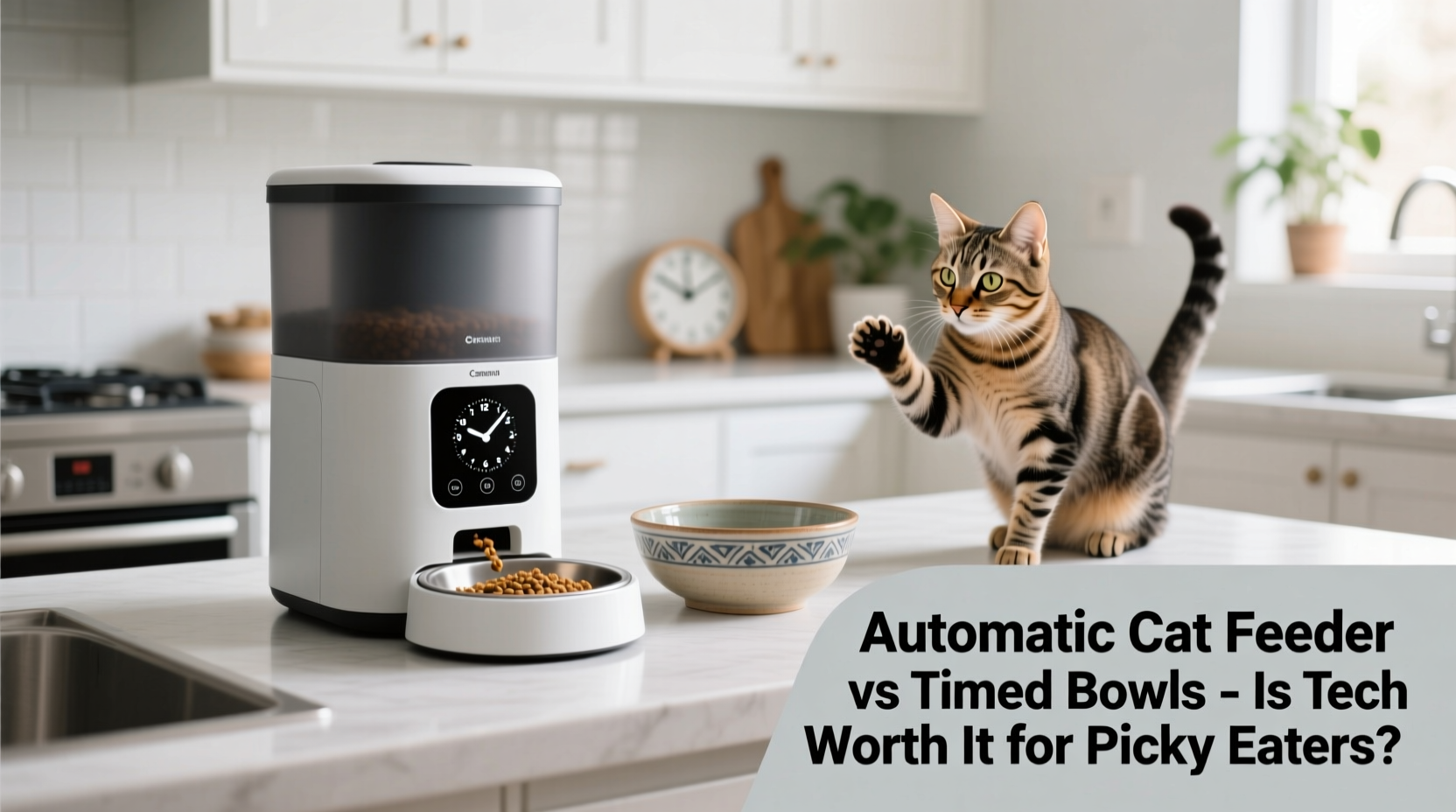 automatic cat feeder vs timed bowls is tech worth it for picky eaters