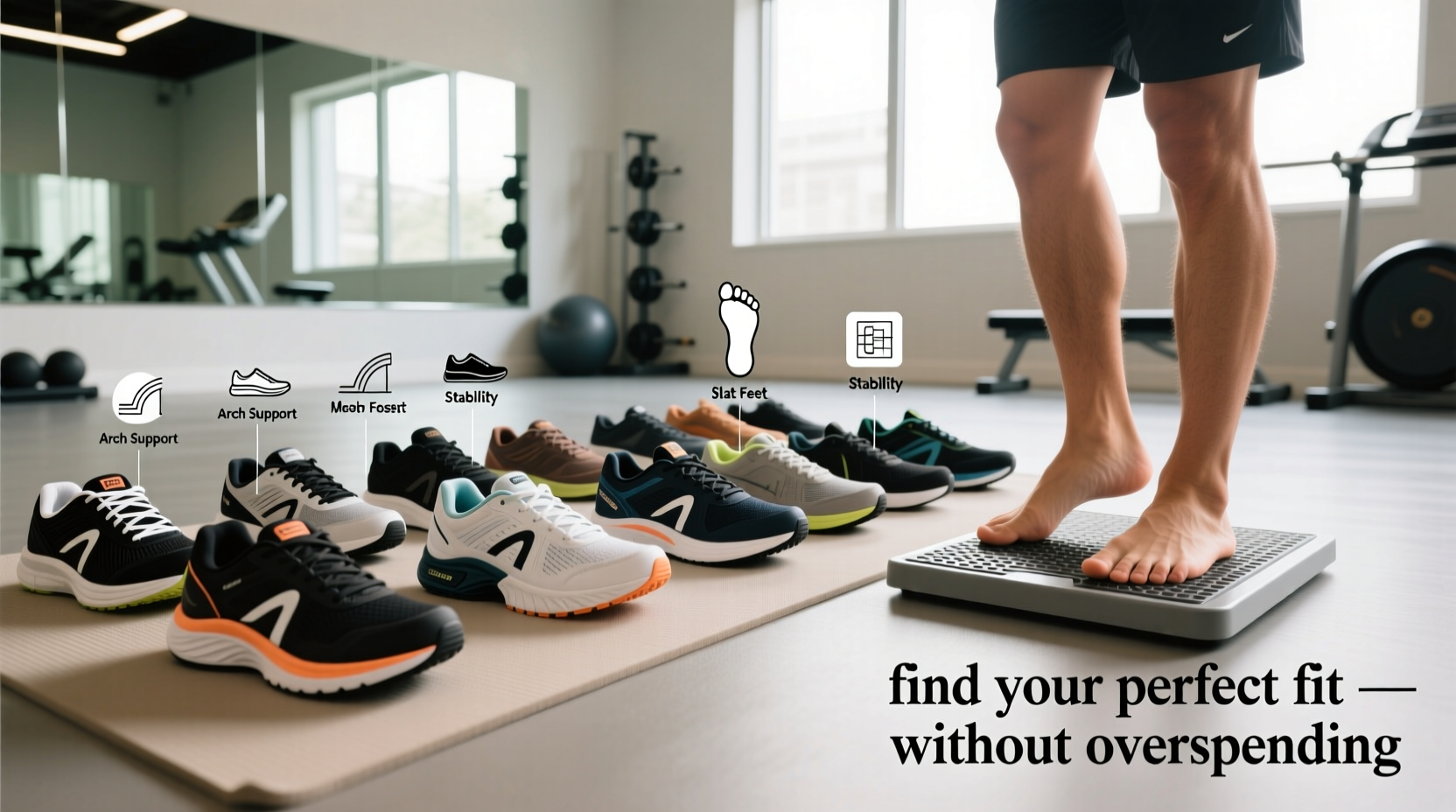 how to choose the best running shoes for flat feet without breaking the bank