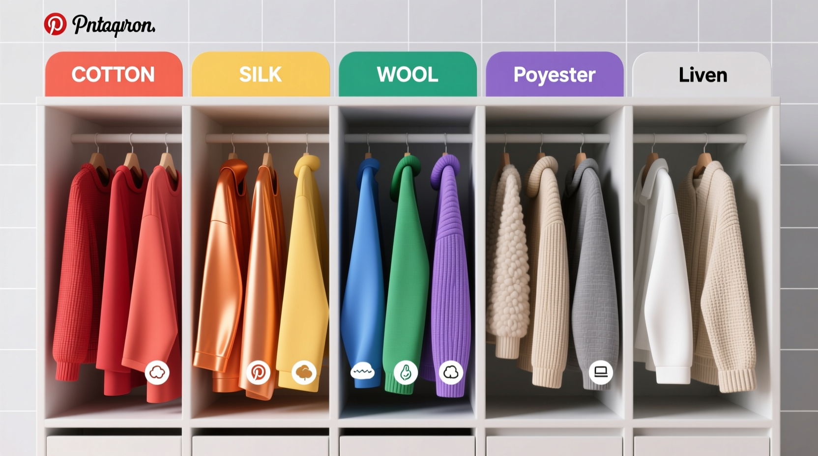Step By Step Guide To Organizing Your Closet By Color And Fabric Type ...