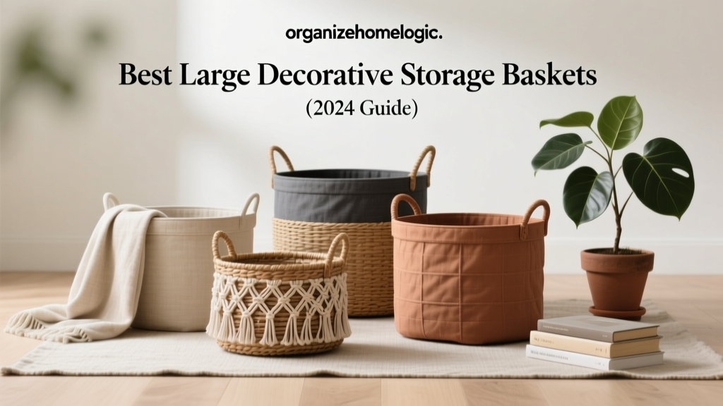 Best Large Decorative Storage Baskets (2024 Guide)