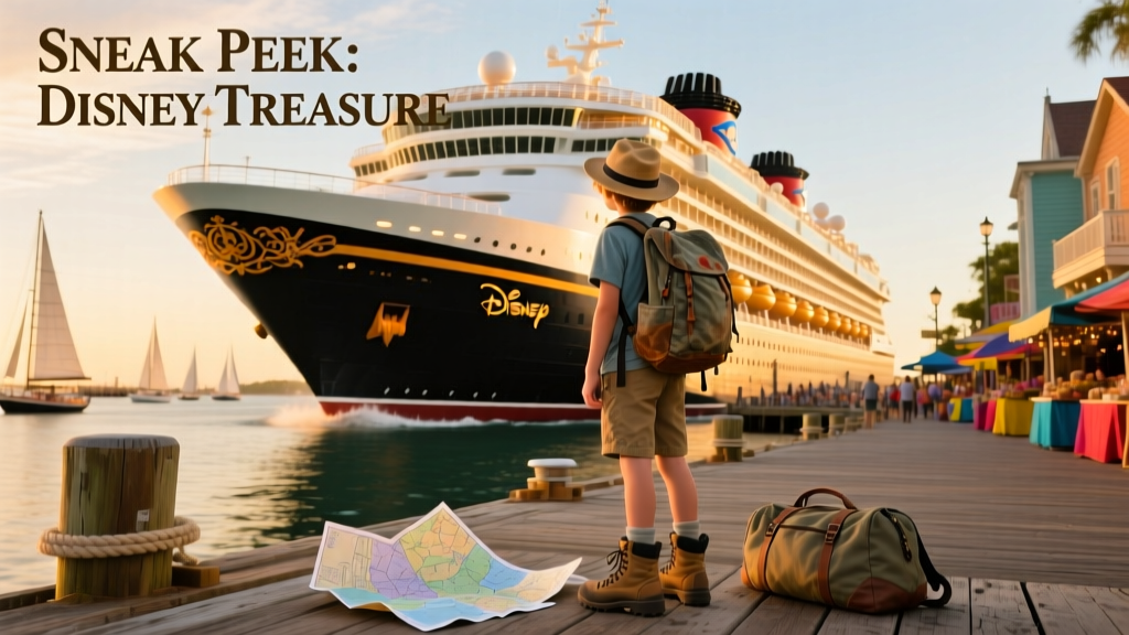 Sneak Peek: Disney Treasure Cruise Ship — What Backpackers & Budget Travelers Need to Know