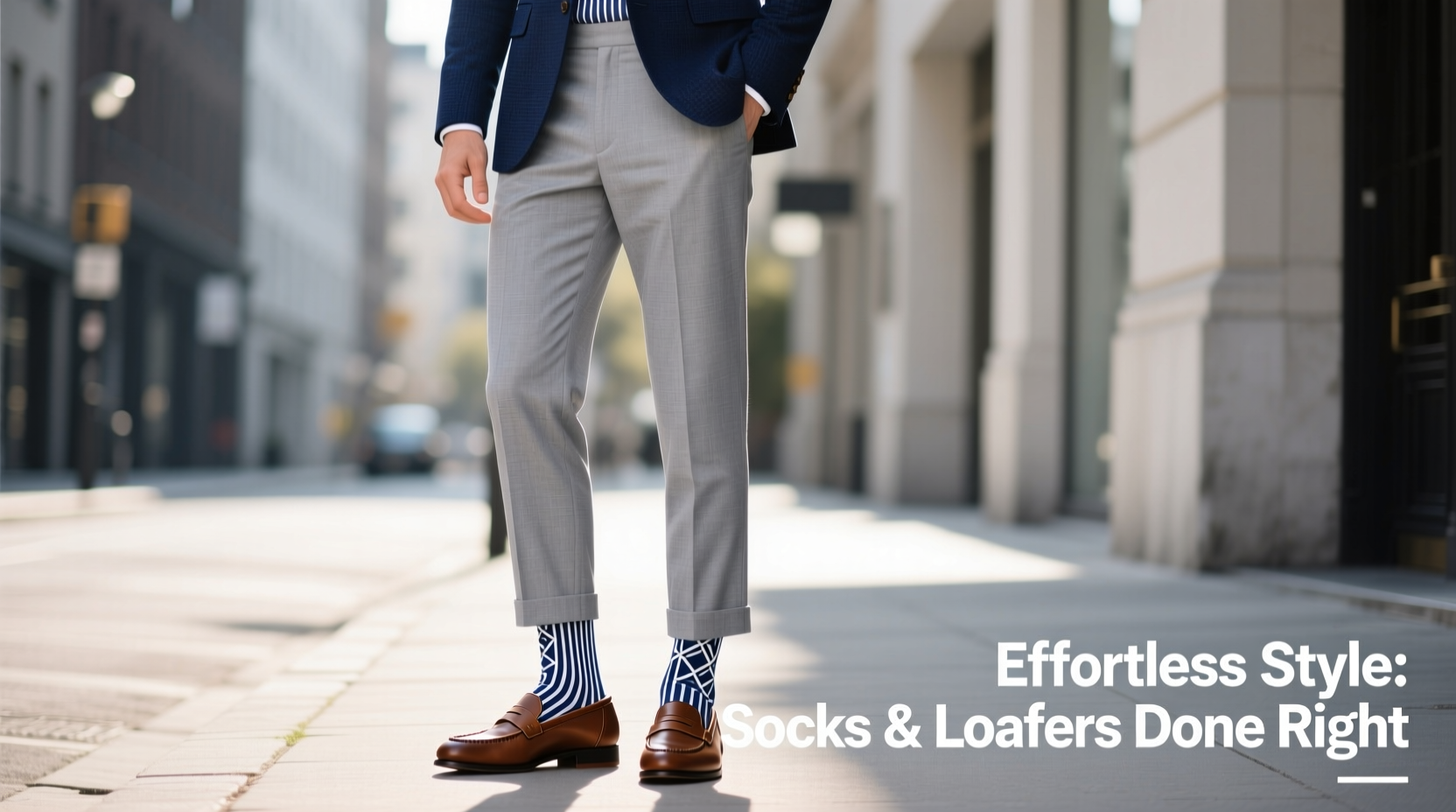 how to match socks with loafers without looking like you tried too hard
