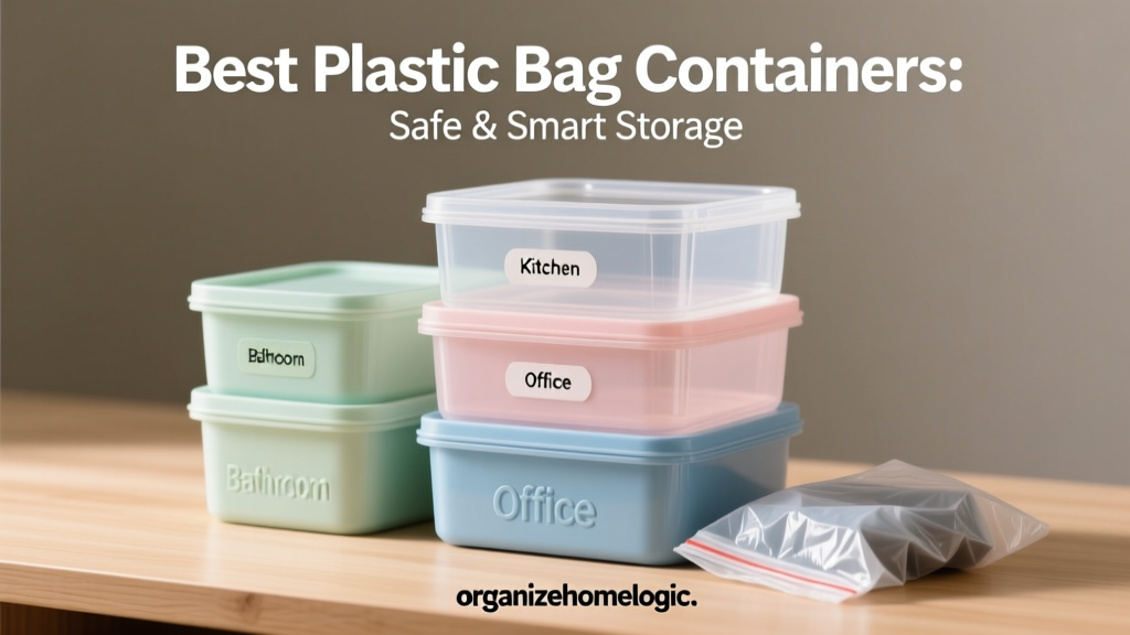 Best Plastic Bag Containers: Safe & Smart Storage
