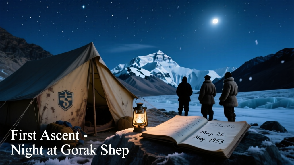 Everest First Ascents Night in Gorak Shep: A Historically Immersive Stay at 5,164m
