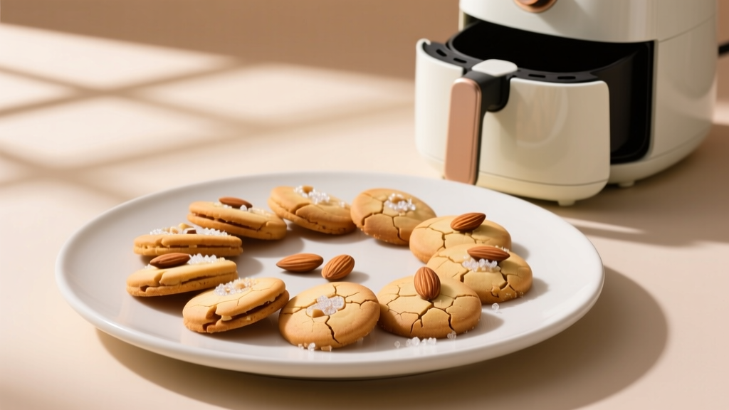 Air Fryer Almond London Cookies (Crispy & Healthy!)