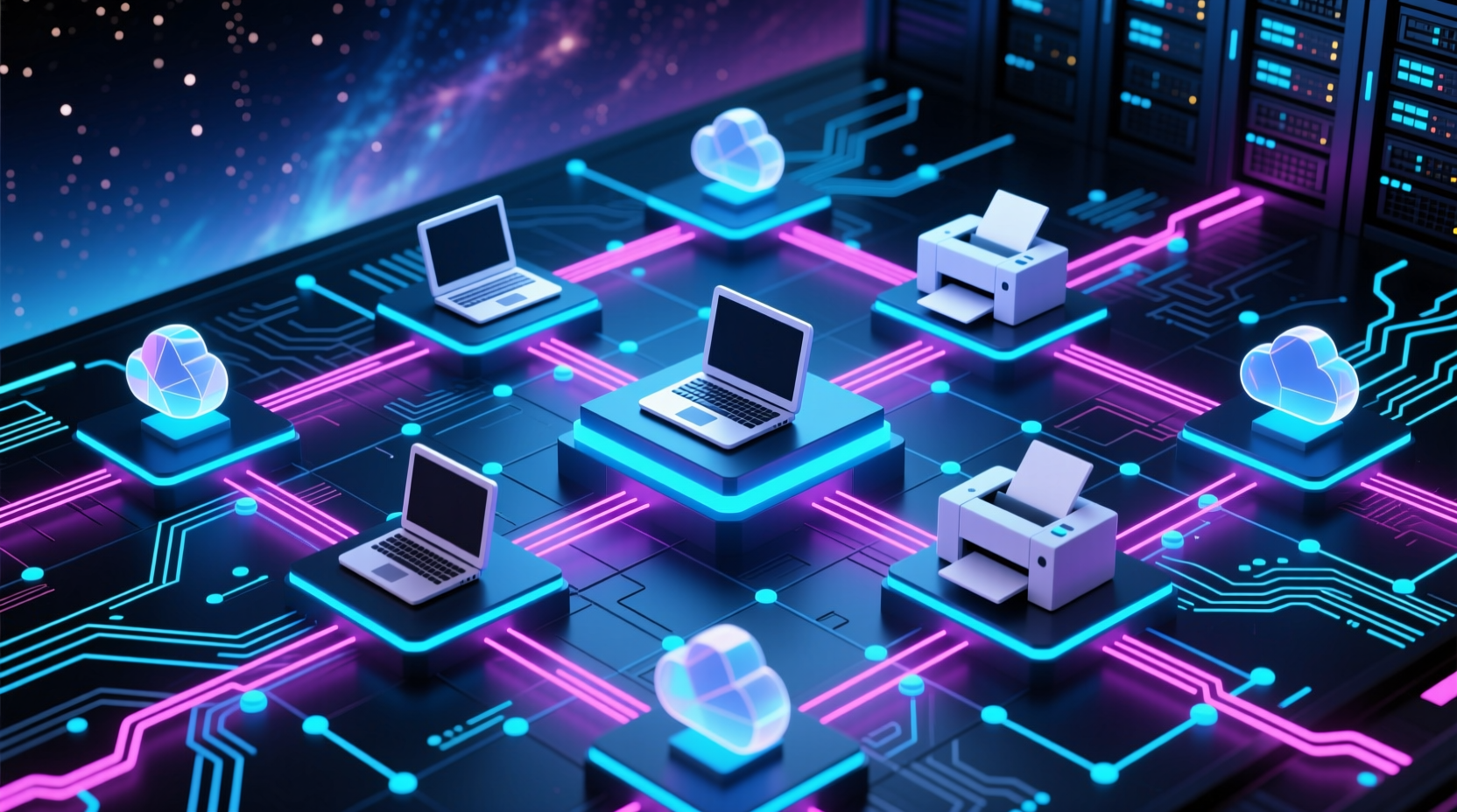 netresview displays all computers printers and shares