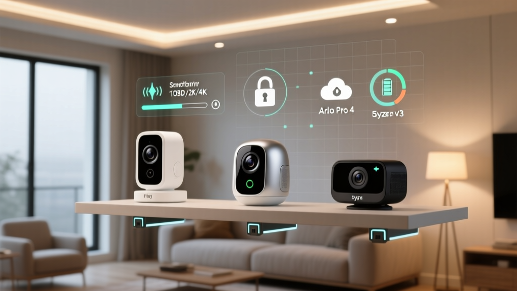 Ring vs Arlo vs Wyze Security Cameras: Best Value, Features & Privacy Compared