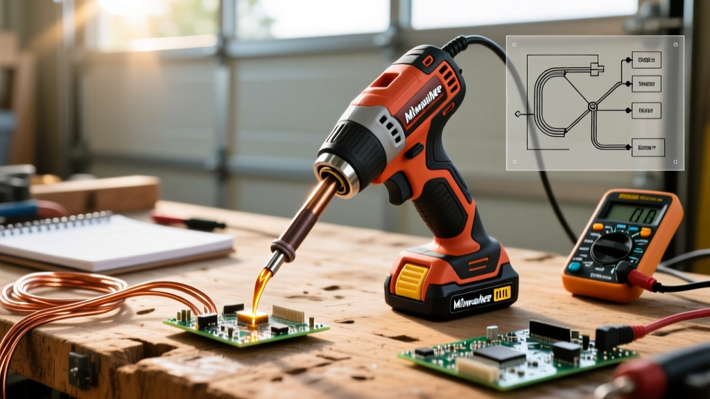 Mastering the Milwaukee M12 Cordless Soldering Iron in the Field