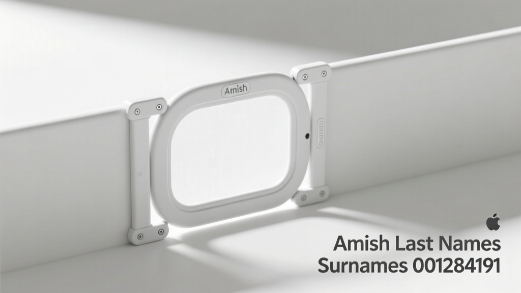 Amish Last Names: Origins, Cultural Significance, and Safety Implications for Childproofing Professionals