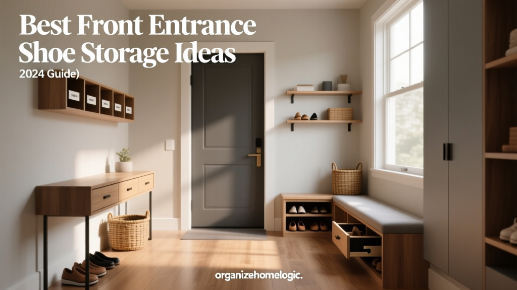 Best Front Entrance Shoe Storage Ideas (2024 Guide)