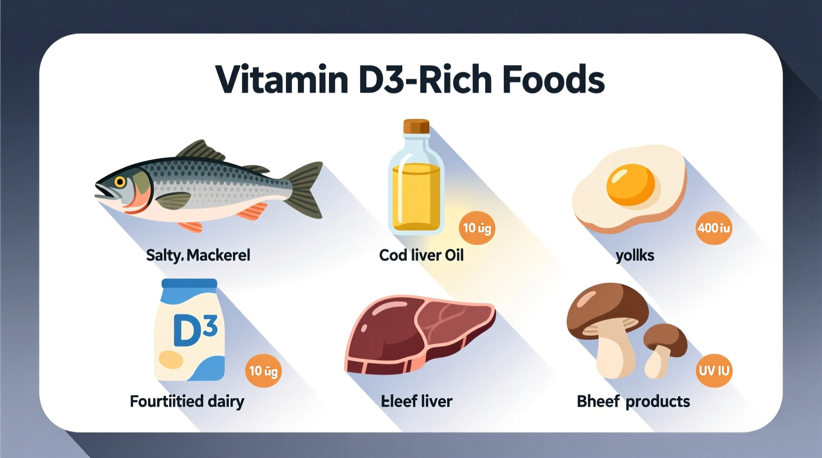Top Vitamin D3 Food Sources: Complete Natural Guide
