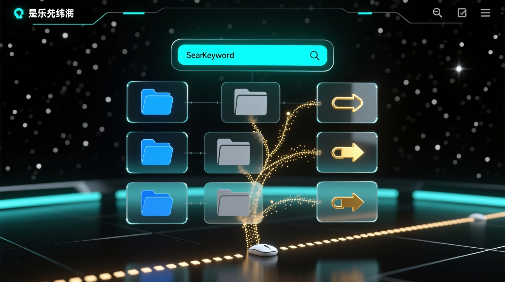 navigate your file system with keywords