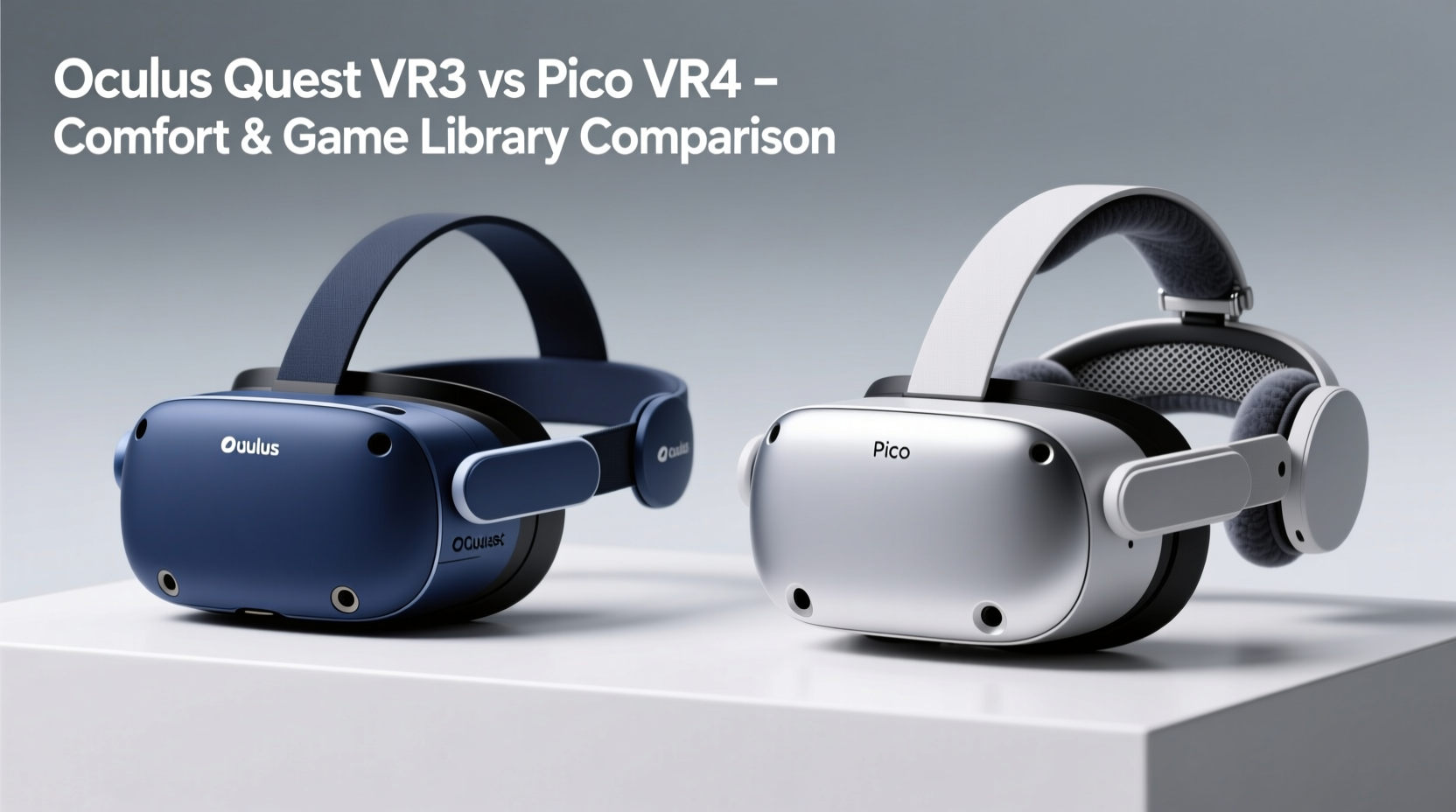 oculus quest 3 vs pico 4 vr headset comfort and game library compared