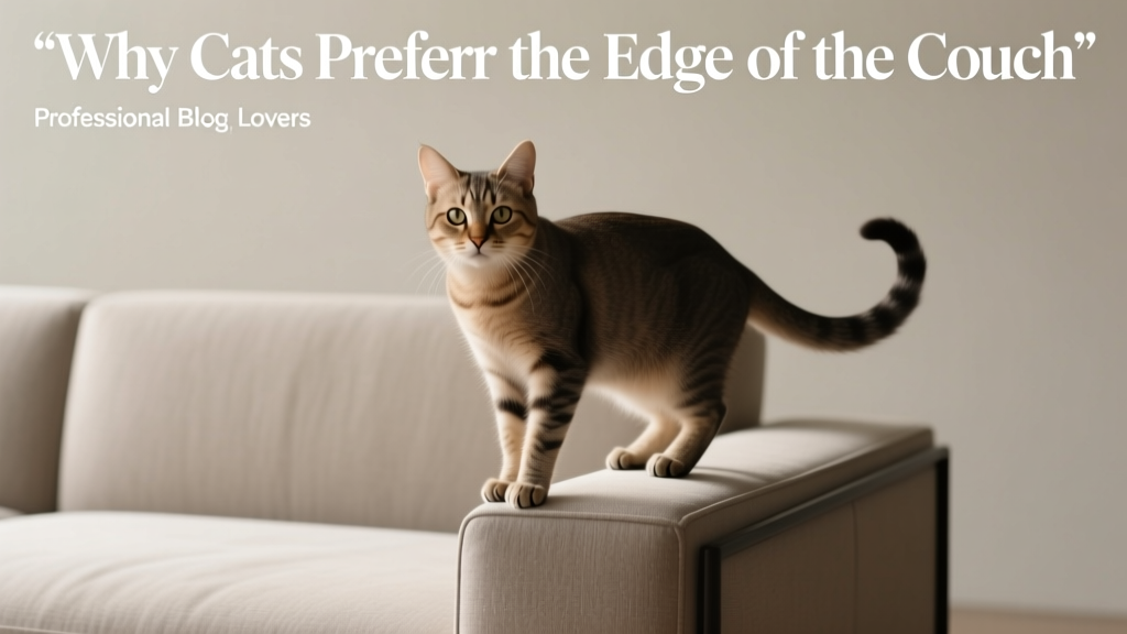 Why Cats Prefer the Edge of the Couch