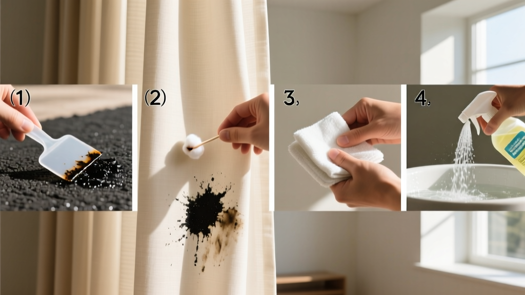 Proven Methods: How to Get Asphalt Out of Curtains