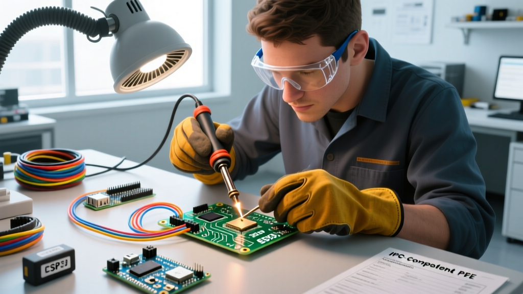 Hand Soldering Safety: Best Practices to Prevent Burns & Fumes