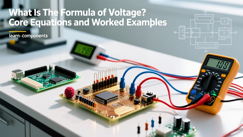 What Is the Formula of Voltage? Core Equations and Worked Examples