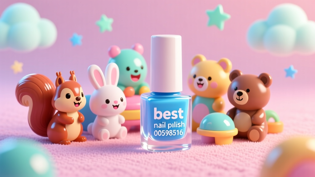 Best Blue Nail Polish for Kids: Safety, Performance, and Regulatory Compliance Analysis (Product ID: 00598516)
