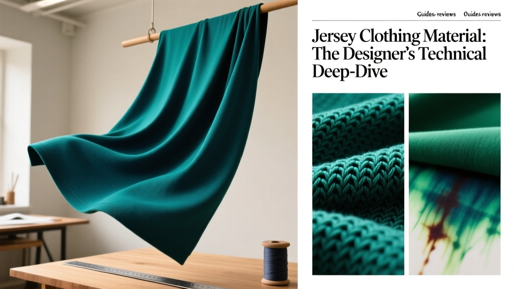 Jersey Clothing Material: The Designer’s Technical Deep-Dive