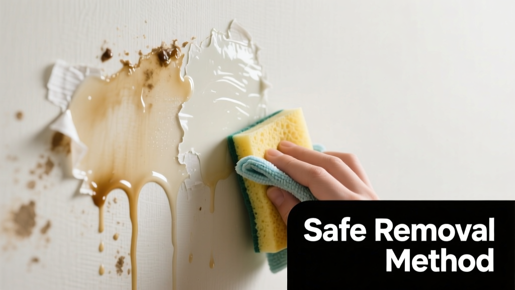 How to Remove Fabric Softener from Wallpaper Safely