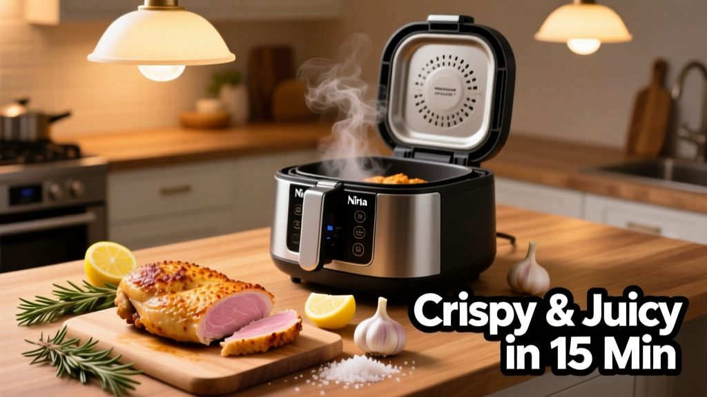 Bake Chicken Breast in Ninja Foodi: Crispy & Juicy