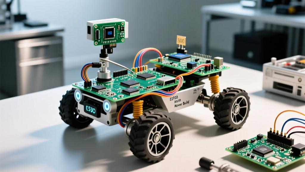 Advanced Arduino Electronics Projects: 4WD Rover Build