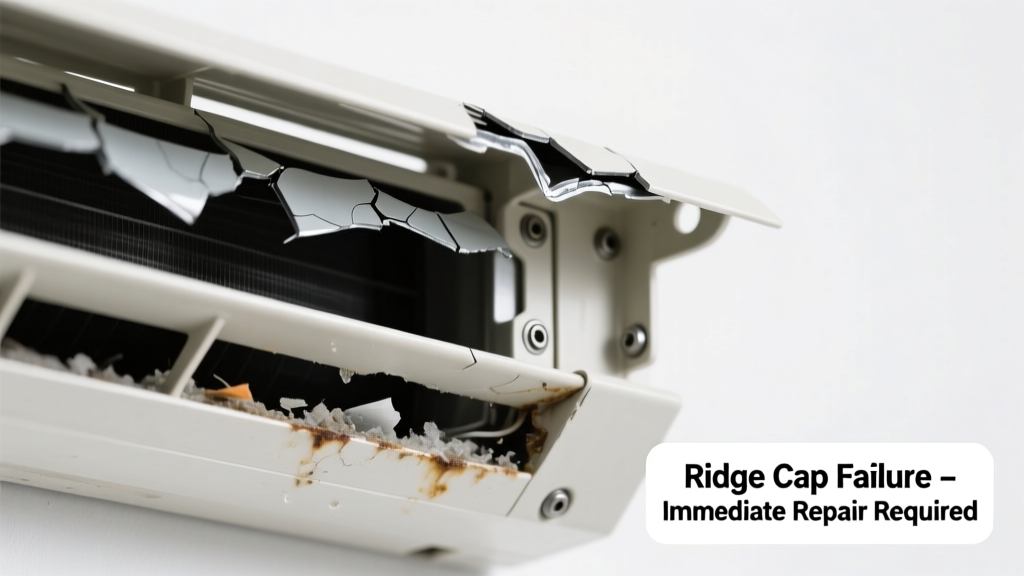 Ridge Cap Damaged and Not Working at All: Quick Diagnosis
