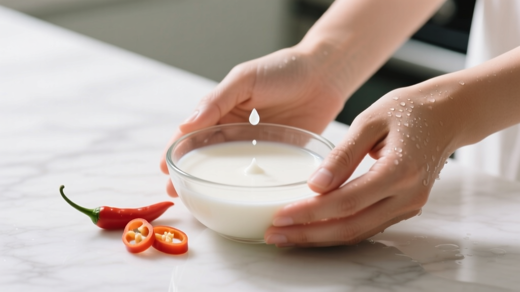 How to Remove Hot Pepper From Hands Safely