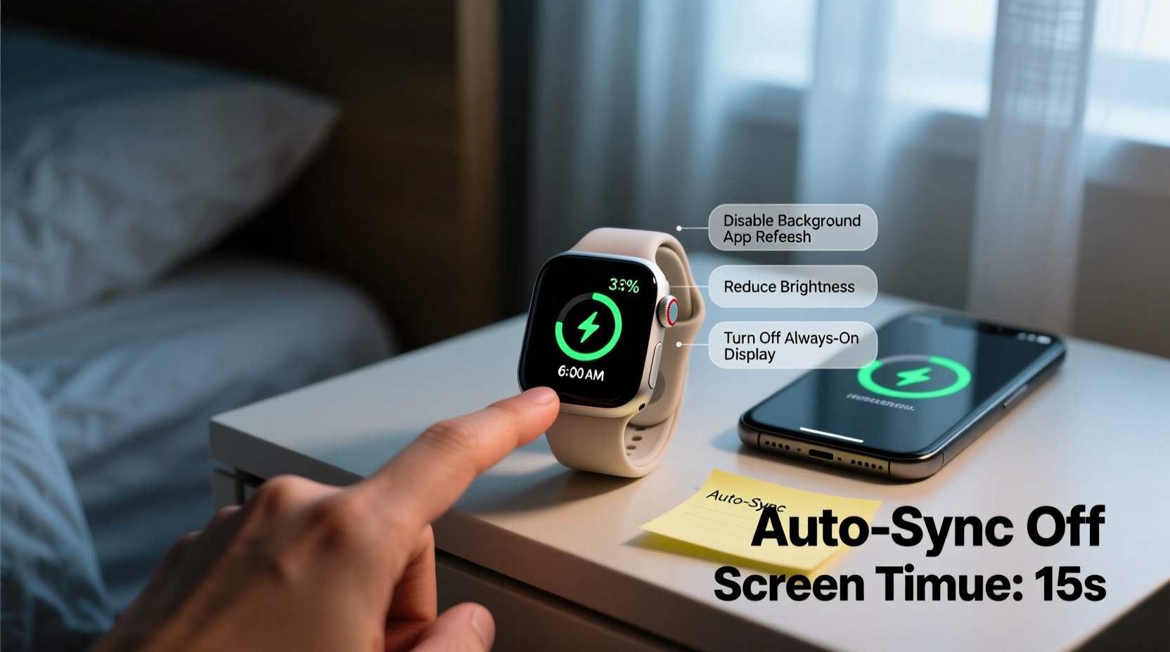 why does my smartwatch battery drain so fast overnight fixes that actually work