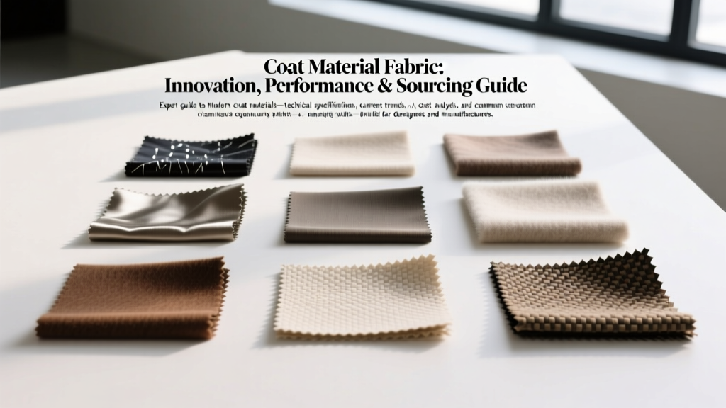 Coat Material Fabric: Innovation, Performance & Sourcing Guide