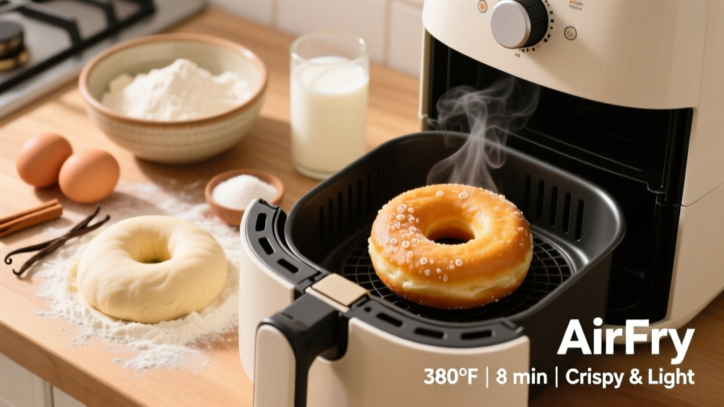 How to Fry Donut Recipe: Crispy, Light Air-Fried Donuts
