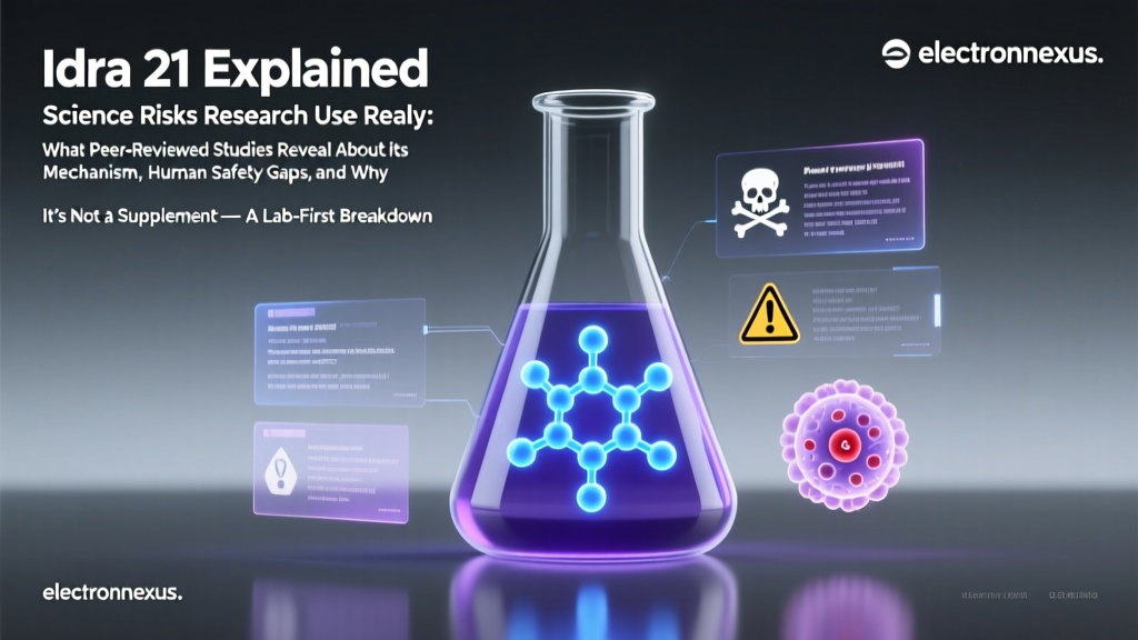 Idra 21 Explained Science Risks Research Use Only: What Peer-Reviewed Studies Reveal About Its Mechanism, Human Safety Gaps, and Why It’s Not a Supplement — A Lab-First Breakdown