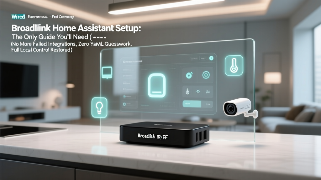 Broadlink Home Assistant Setup: The Only Guide You’ll Need (No More Failed Integrations, Zero YAML Guesswork, Full Local Control Restored)