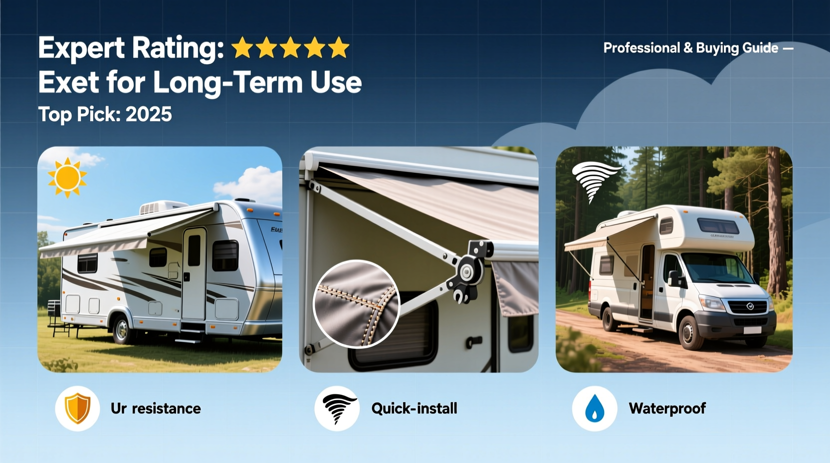 best selling rv awning