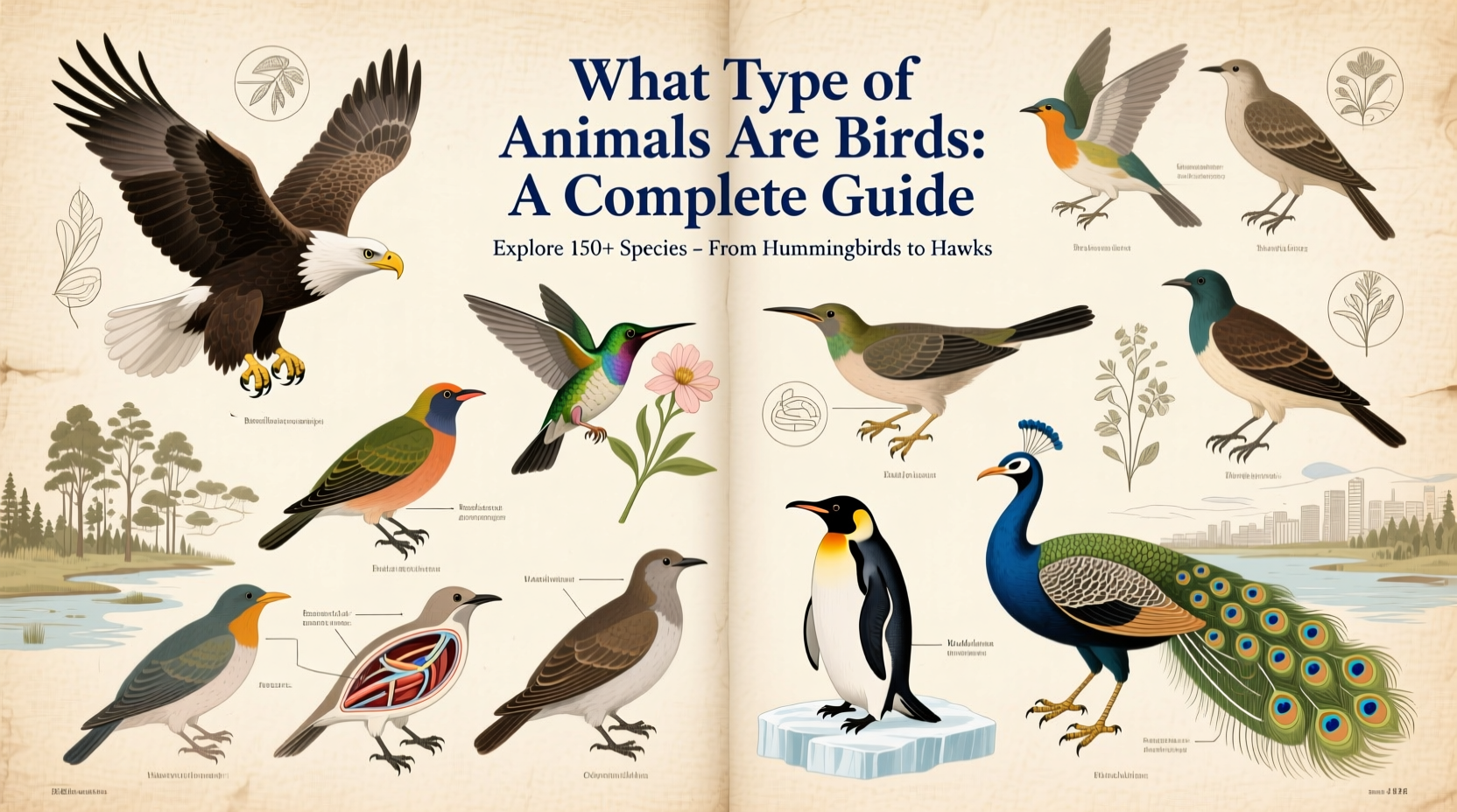 what type of animals are birds