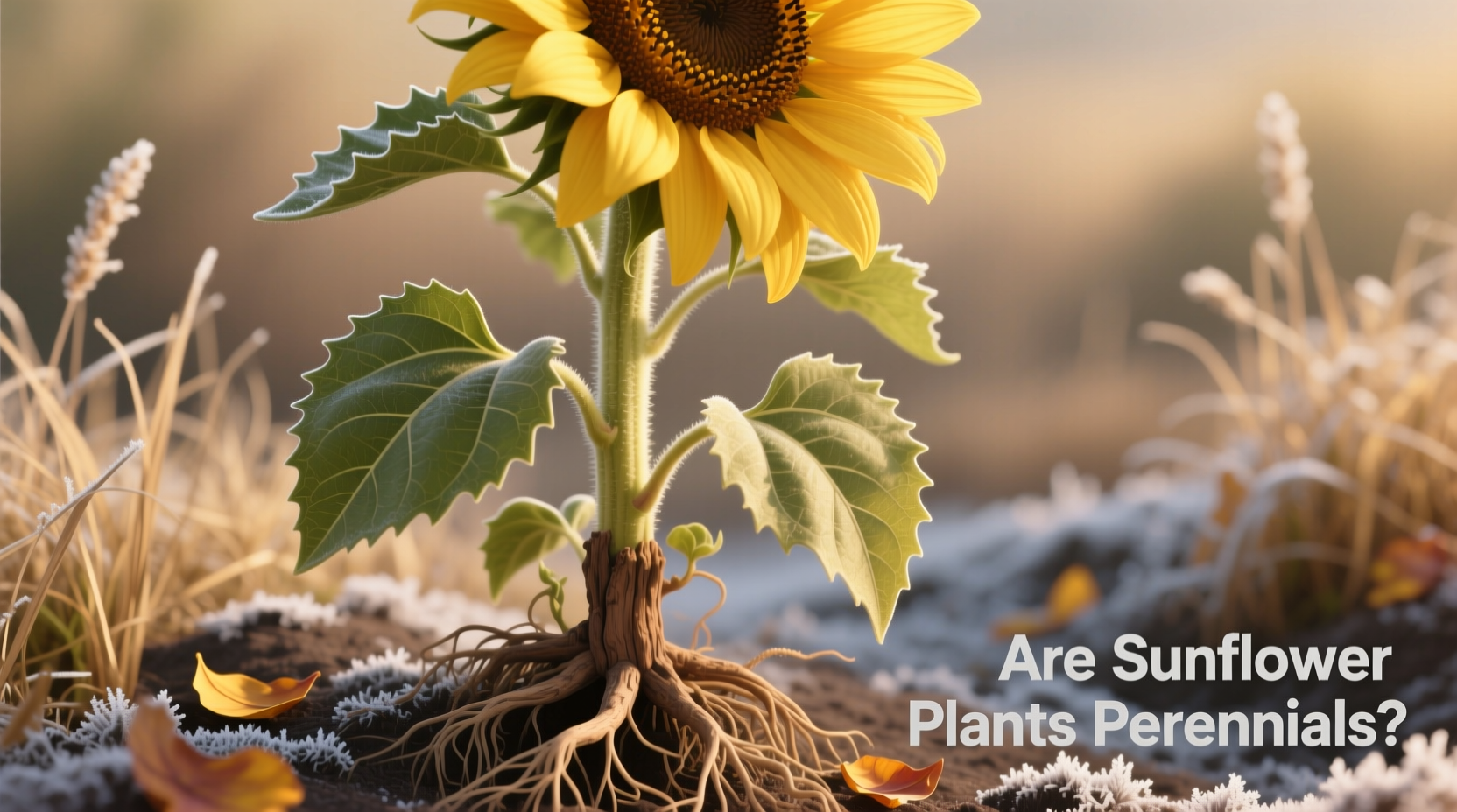 are sunflower plants perennials