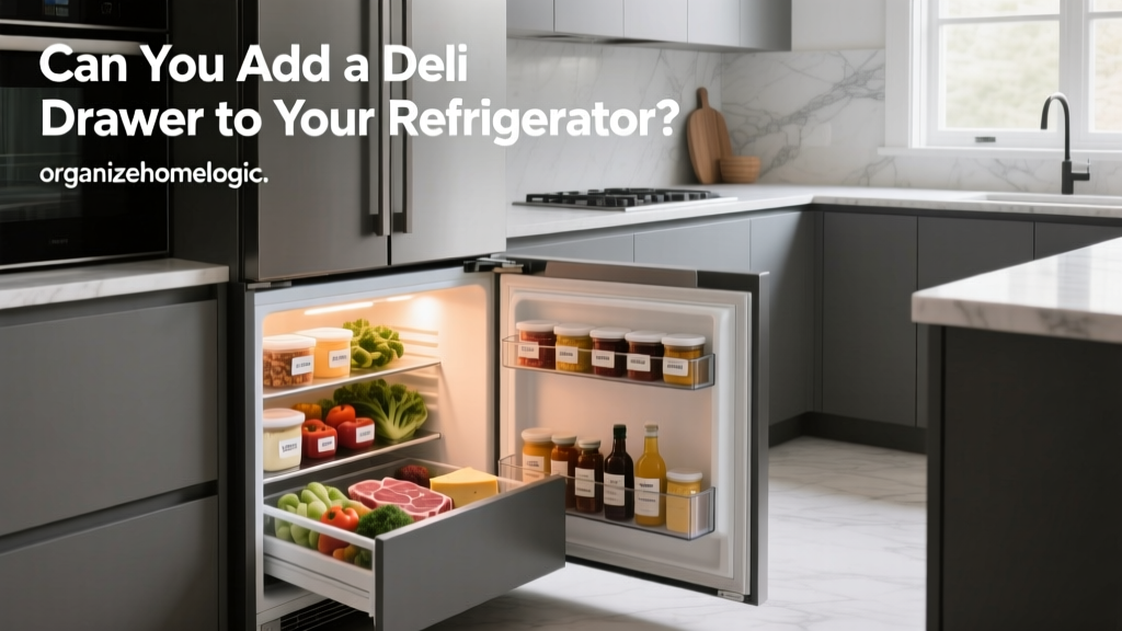 Can You Add a Deli Drawer to Your Refrigerator?