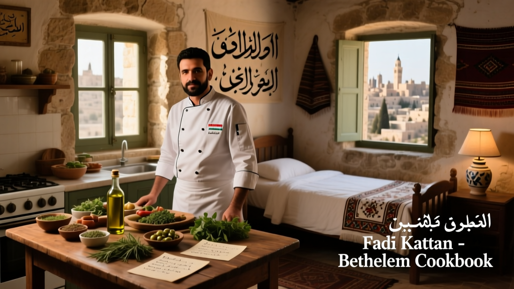 Fadi Kattan’s Bethlehem Cookbook: A Culinary Archive of Place, Memory, and Resistance