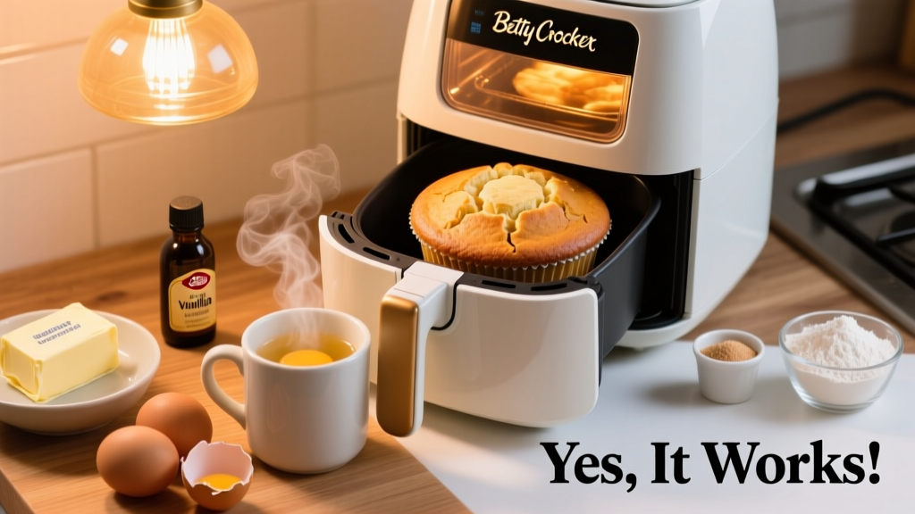 Betty Crocker Mug Cake in Air Fryer: Tested & Perfect