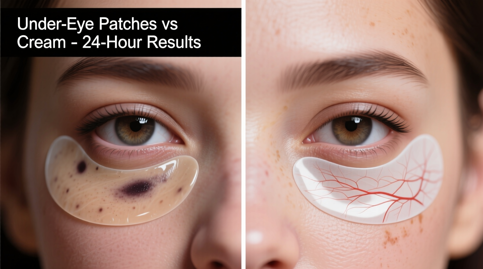 under eye patches vs cream which reduces dark circles faster